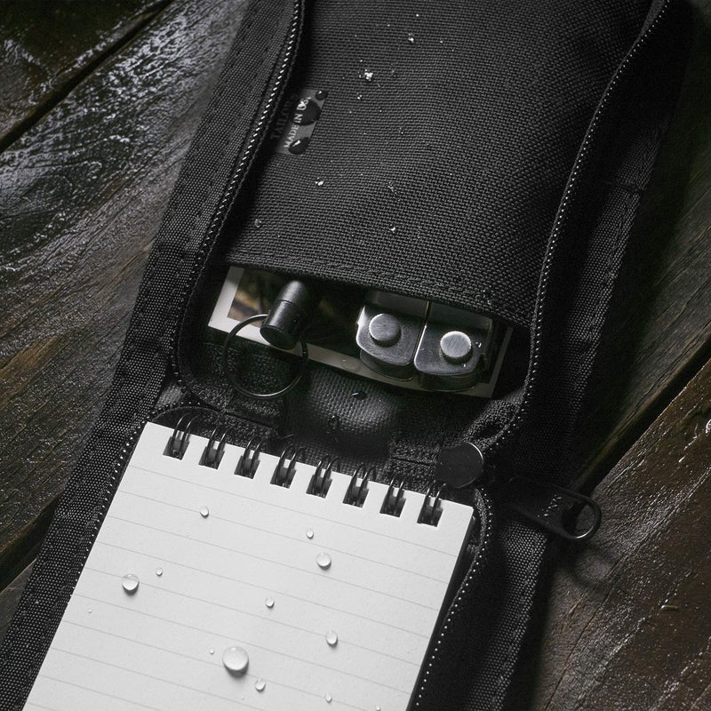 Rite in the Rain Weatherproof CORDURA Fabric Notebook Cover, 3" x 5", Black Cover (No. C935B), 6 x 4.25 x 0.625 - Image 5